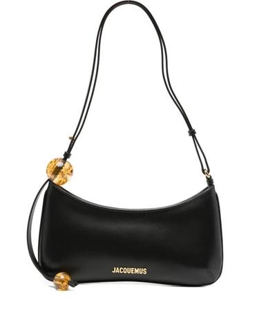 [해외직구] 26FW 자크뮈스 비쥬 펄 숄더백 BAW00057AC0 1C01990 BLACK