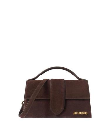 [해외직구] 26FW 자크뮈스 라지 밤비노 크로스바디 플랩 백 BAW00007AC09A04855 BROWN