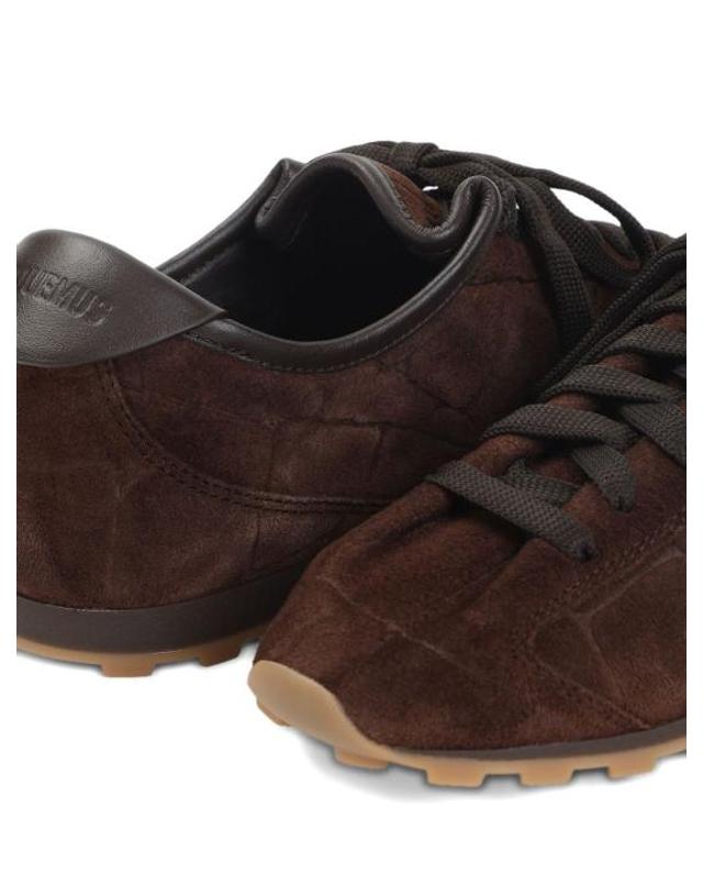 자크뮈스 [해외직구] 26FW 자크뮈스 레 테니스 스니커즈 FOW00175AC07A10 880 DARK BROWN 착용컷