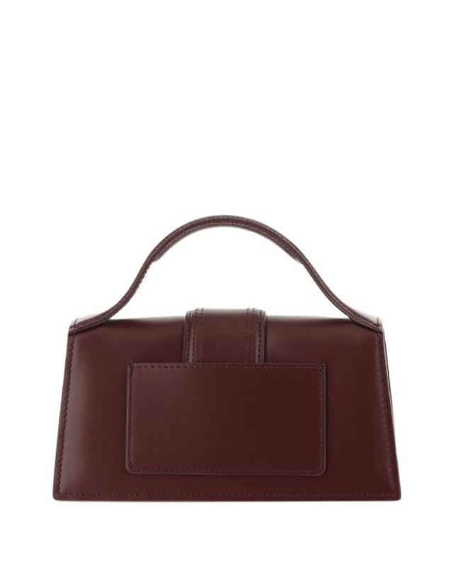 자크뮈스 [해외직구] 26FW 자크뮈스 밤비노 플랩백 BAW00006AC18A01 490 BURGUNDY 착용컷