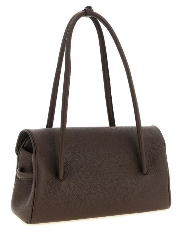 자크뮈스 [해외직구] 26FW 자크뮈스 숄더백 26HBAW00467AC03A03880 Brown 착용컷