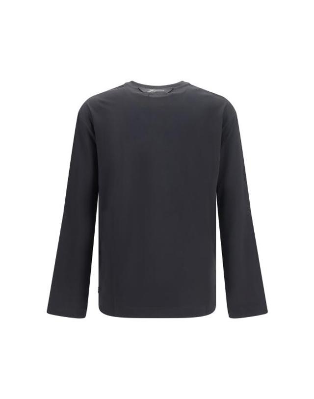 자크뮈스 [해외직구] 26FW 자크뮈스 롱 카레 롱슬리브 티셔츠 TSM00622AJ00254990 BLACK 착용컷