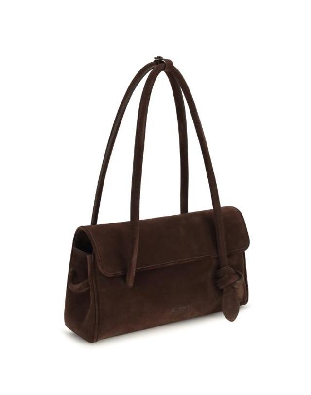 자크뮈스 [해외직구] 26FW 자크뮈스 숄더백 BAW00467AC09A04 855 BROWN 착용컷