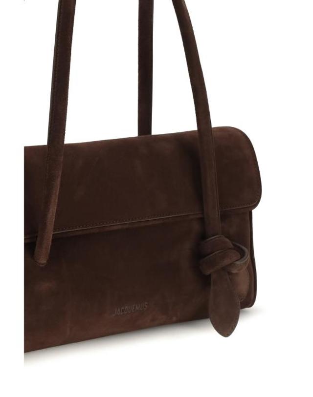 자크뮈스 [해외직구] 26FW 자크뮈스 숄더백 BAW00467AC09A04 855 BROWN 착용컷