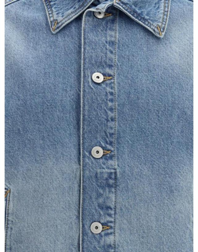 자크뮈스 [해외직구] 26SS 자크뮈스 데님 자켓 OUM00155AD00038 33C Blue 착용컷