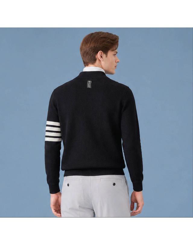 마헤스골프 (M~2XL)니트 가디건 GN31024 착용컷