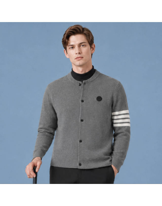 마헤스골프 (M~2XL)니트 가디건 GN31024 착용컷