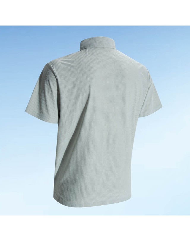 마헤스골프 남성(M~2XL)냉감쿨링 엠보카라 티셔츠 GS50894 착용컷