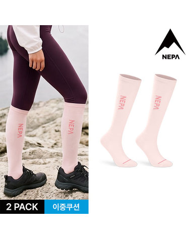 네파 여성 모레인 쿠션 니삭스 2P_PK