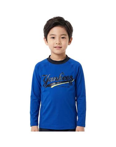 [보리보리] MLB 키즈 흘림로고 래쉬가드 71SW61831-50U