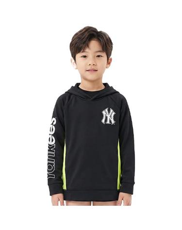 엠엘비 키즈 [보리보리] MLB 키즈 로고 후드 래쉬가드 71SW69831-50L