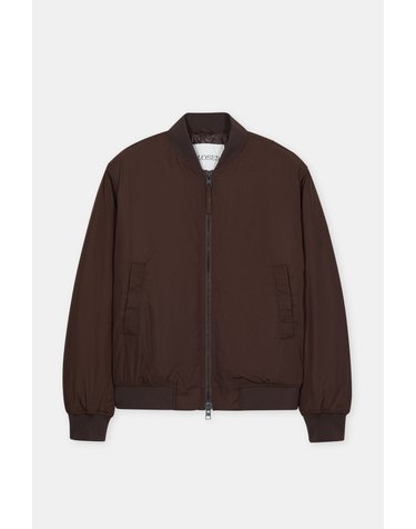 클로즈드 발수 테크니컬 트윌 봄버 자켓 C87650-69S-22-765 ESPRESSO BROWN