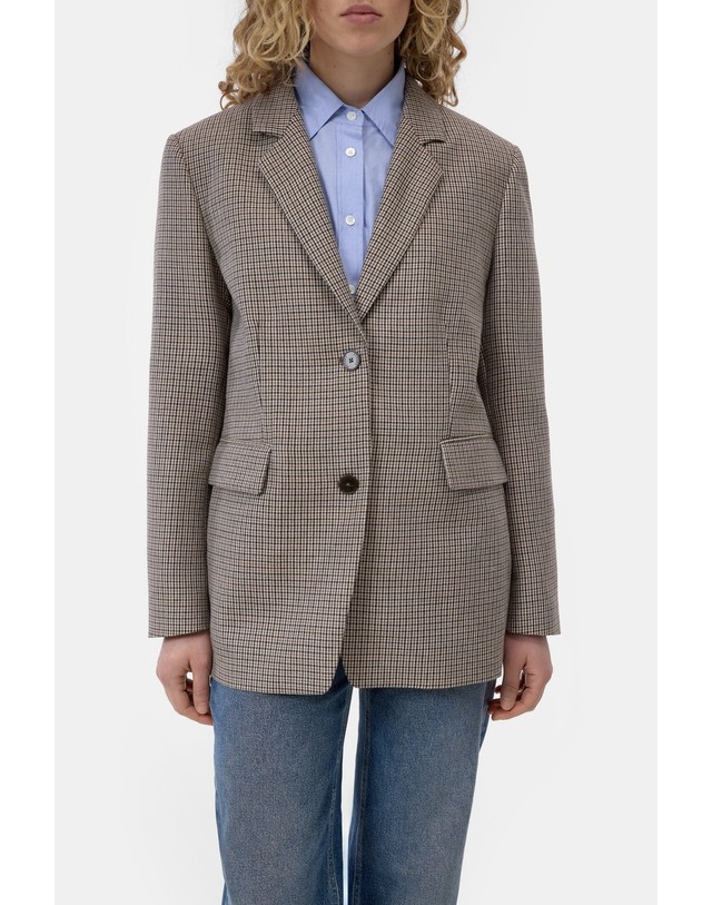 클로즈드 클로즈드 하운즈투스 싱글 블레이저 C97148-54B-22-982 SAND BEIGE 베이지 착용컷