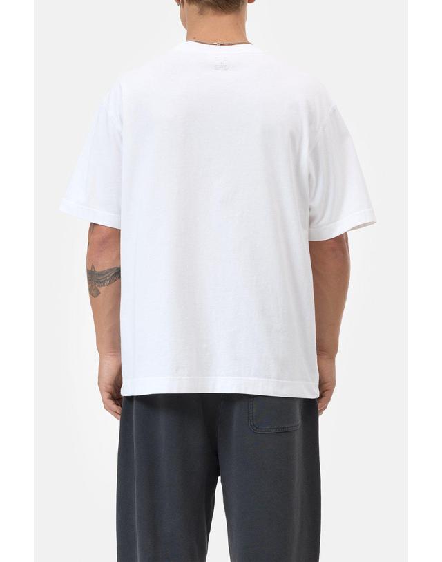 클로즈드 클로즈드 오버핏 오가닉 코튼 반팔 티셔츠 C85038-44H-20-200 WHITE 화이트 착용컷