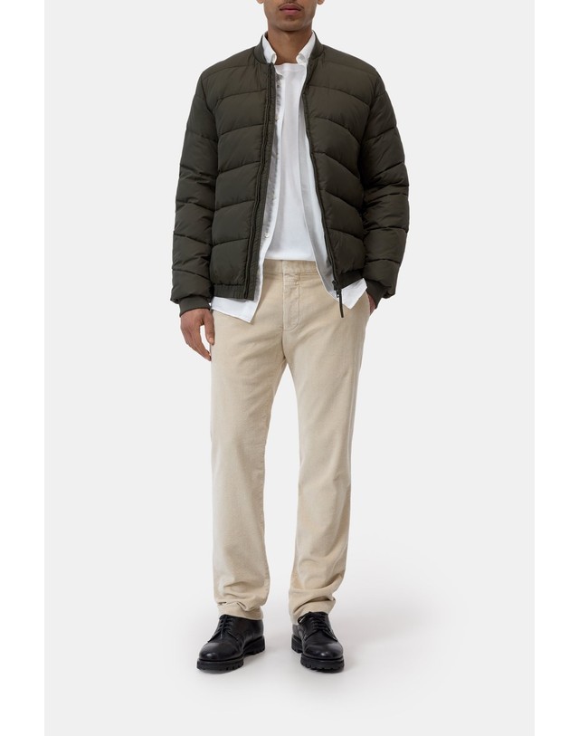클로즈드 클로즈드 퀼팅 패딩 블루종 자켓 C87900-68C-22-609 DARK OLIVE GREEN 그린 착용컷