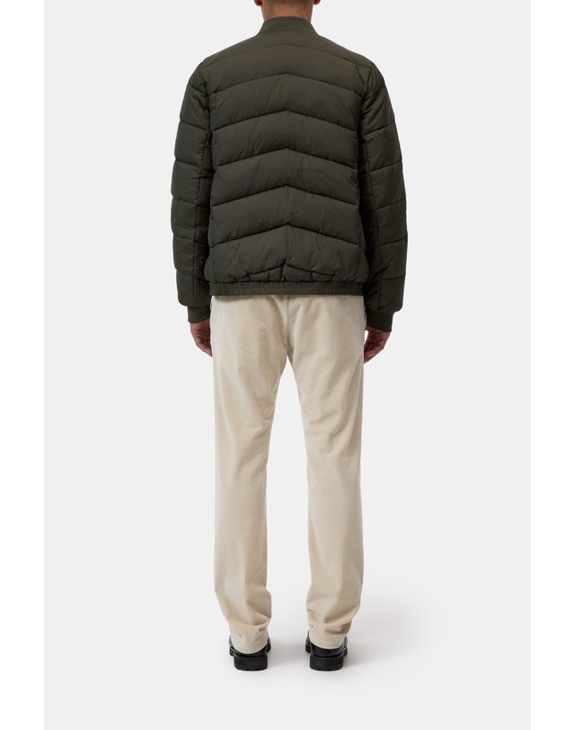 클로즈드 클로즈드 퀼팅 패딩 블루종 자켓 C87900-68C-22-609 DARK OLIVE GREEN 그린 착용컷