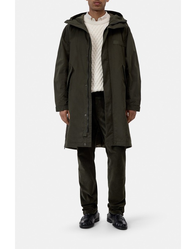 클로즈드 클로즈드 밀리터리 후드 롱 파카 자켓 C87255-62G-20-609 DARK OLIVE GREEN 그린 착용컷