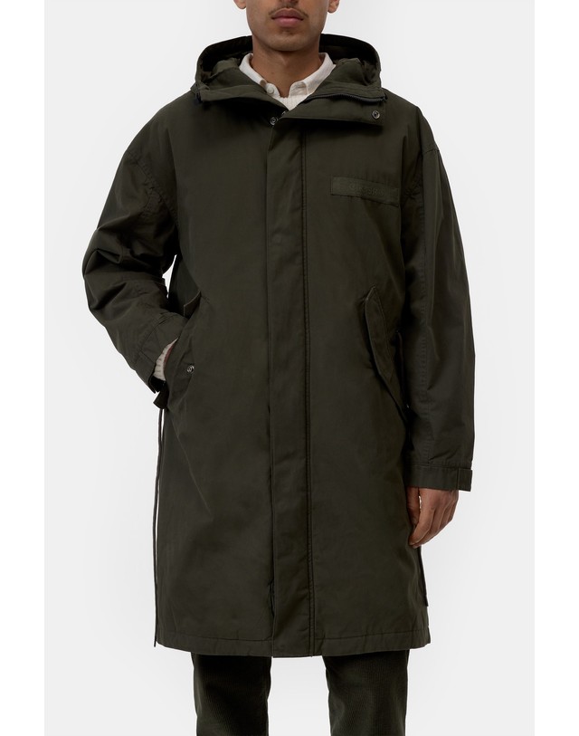 클로즈드 클로즈드 밀리터리 후드 롱 파카 자켓 C87255-62G-20-609 DARK OLIVE GREEN 그린 착용컷