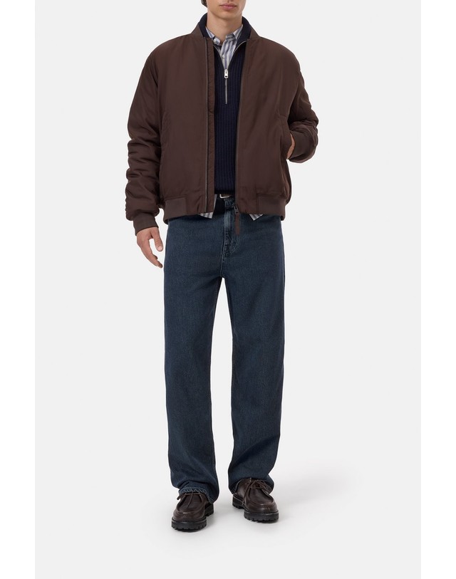 클로즈드 클로즈드 발수 테크니컬 트윌 봄버 자켓 C87650-69S-22-765 ESPRESSO BROWN 초콜릿 착용컷