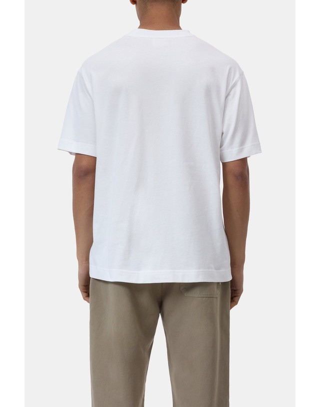 클로즈드 클로즈드 릴렉스핏 라운드넥 반팔 티셔츠 C85602-44H-PR-200 WHITE 화이트 착용컷