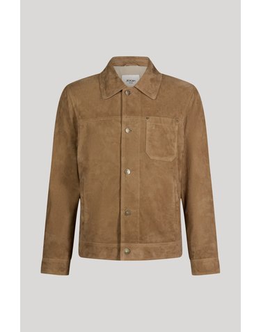 주프 레귤러핏 스웨이드 레더 재킷 80100795-2620007-260 BEIGE