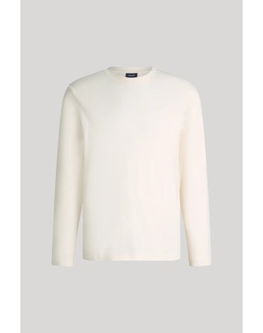 주프 미니멀 라운드넥 긴팔 티셔츠 30047431-10019307-107 OFFWHITE
