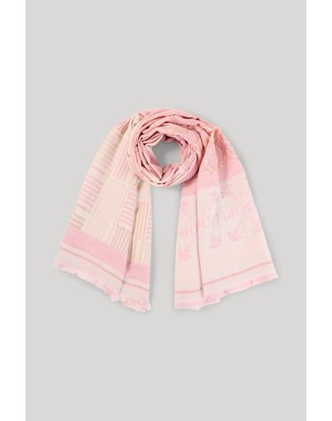 주프 콘플라워 코튼 모달 스카프 30100558-10018785-694 BEIGE/ROSE