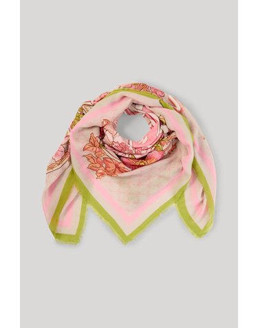 주프 콘플라워 프레이드 스카프 30103553-10018933-692 BEIGE/ROSE