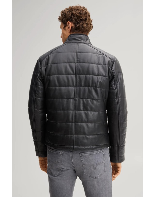 조프 주프 주프 레귤러핏 퀼팅 나파 레더 자켓 80101297-2620019-001 SCHWARZ 블랙 착용컷