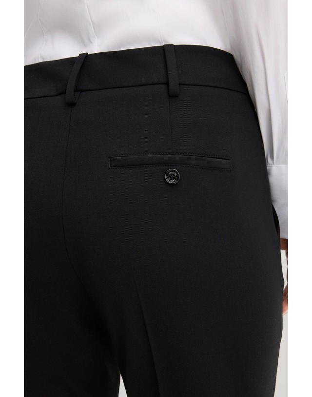 조프 주프 주프 울 혼방 앵클 슬림 정장 팬츠 30104603-10101693-001 SCHWARZ 블랙 착용컷