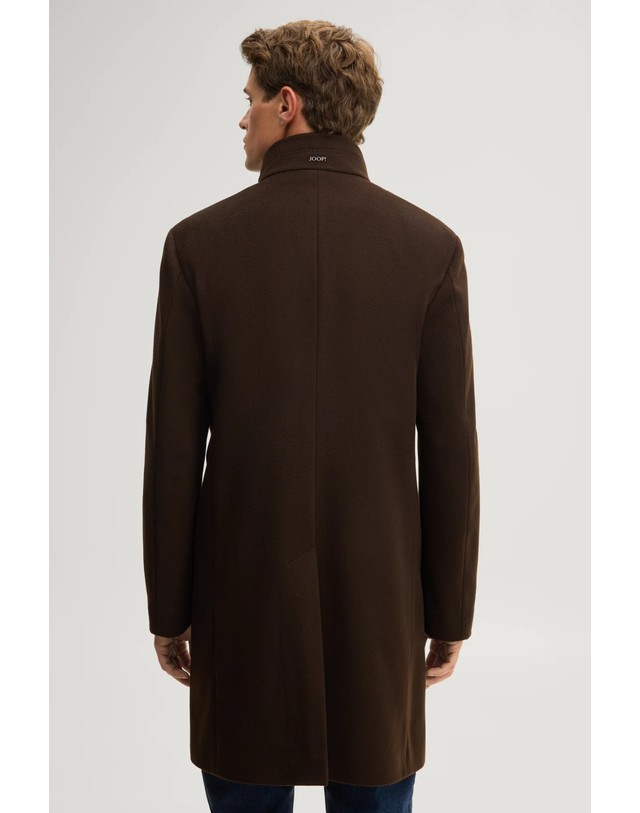 조프 주프 주프 레귤러핏 울 혼방 싱글 코트 30106344-10020803-202 DUNKELBRAUN 초콜릿 착용컷
