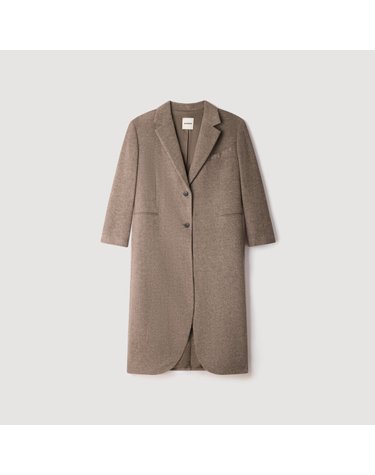 산드로 더블페이스 울 롱 코트 SFPOU00856_16 BEIGE