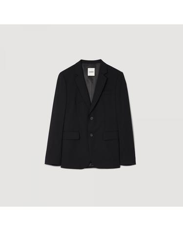 산드로 클래식 테일러드 재킷 SHPVE00715_20 SCHWARZ