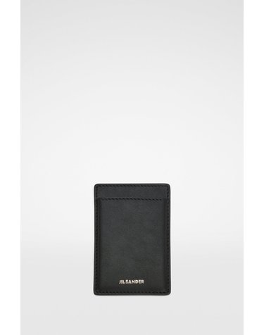 질샌더 마그네틱 가죽 카드지갑 J28VL0002P6488001 SCHWARZ