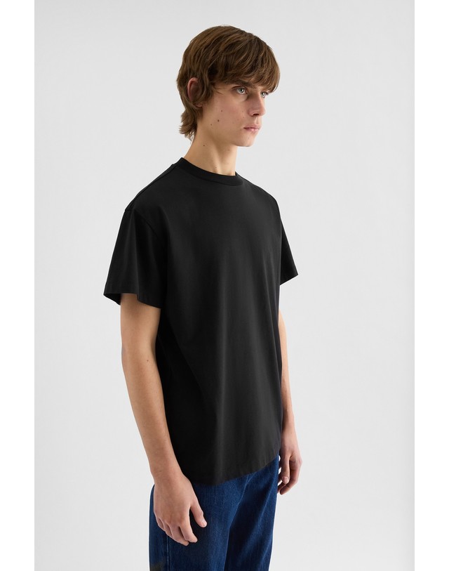 질샌더 질샌더 라운드넥 반팔 티셔츠 3팩 J22GC0272JTN254000 SCHWARZ/WEISS/BLAU 멀티컬러 착용컷