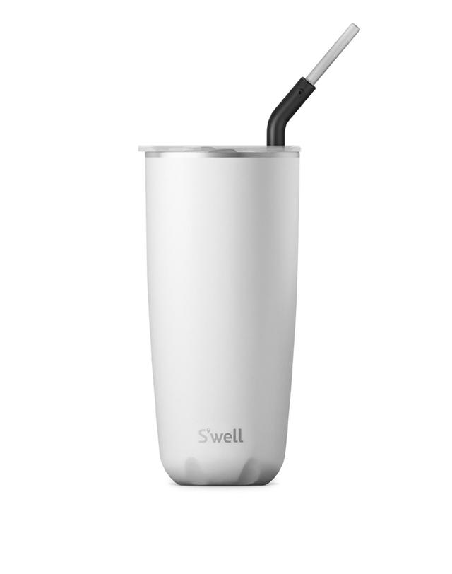 스웰 스웰 프리미엄 스트로우 텀블러 700ml 착용컷