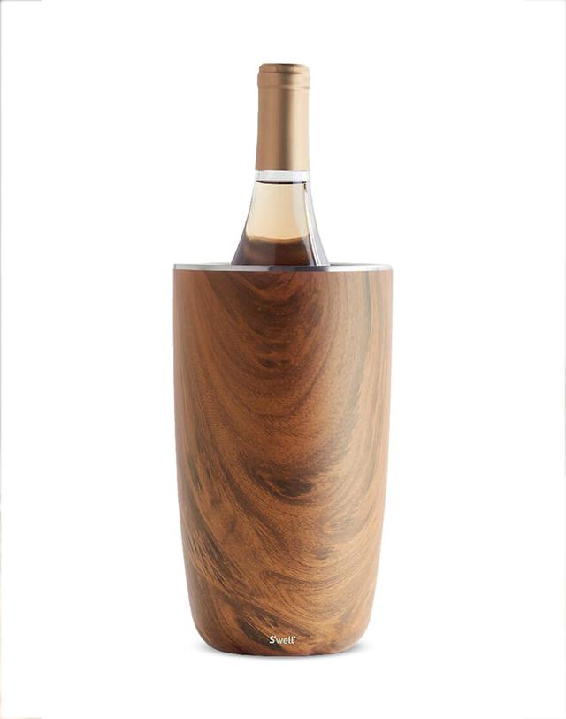 스웰 스웰 프리미엄 와인칠러 750ml 티크우드 착용컷