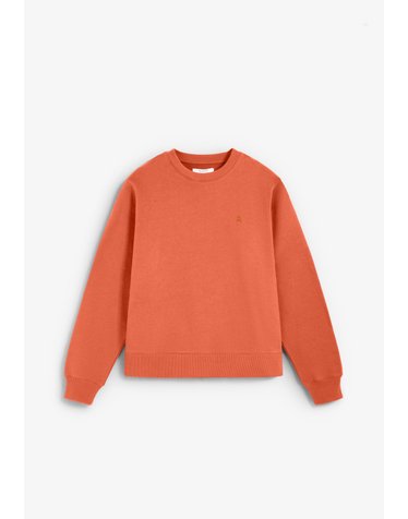 스캘퍼스 레귤러핏 로고 크루넥 맨투맨 72812-scbasic-fade-sweater-aw2627-terracotta TERRACOTTA