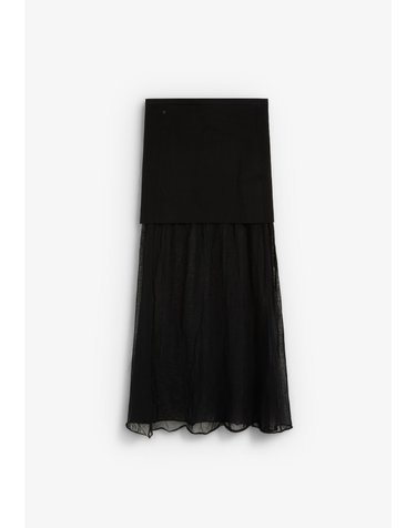 스캘퍼스 스트레이트 니트 롱 스커트 72144-scblack-knit-skirt-aw2627-black BLACK