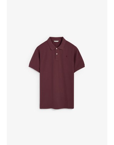 스캘퍼스 레귤러핏 반팔 피케 폴로셔츠 69170-scbasic-polo-aw2627-burgundy BURGUNDY