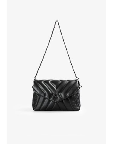 스캘퍼스 레더 퀼팅 체인 미니 숄더백 62293-scrussiamini-bag-aw2526-black BLACK
