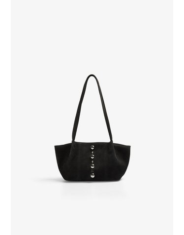 스캘퍼스 스터드 레더 숄더백 72095-scbistuds-leather-bag-aw2627-black BLACK