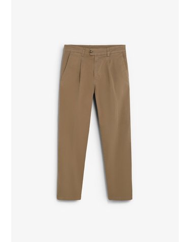 스캘퍼스 릴렉스핏 플리츠 치노 팬츠 69244-scfirenze-relaxed-pants-aw2627-caramel CARAMEL