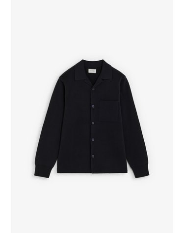 스캘퍼스 오픈 칼라 버튼 가디건 69194-scnavigli-cardigan-aw2627-navy NAVY
