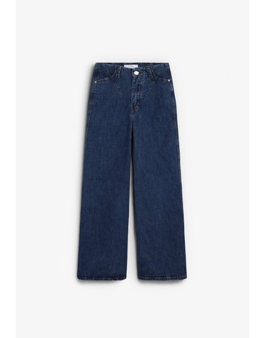 스캘퍼스 하이웨이스트 와이드 청바지 72178-scculotte-denim-pant-aw2627-indigo INDIGO