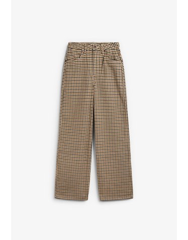 랭글러 하운드투스 와이드 팬츠 78449-canyon-houndstooth-aw2627-ib-beige BEIGE