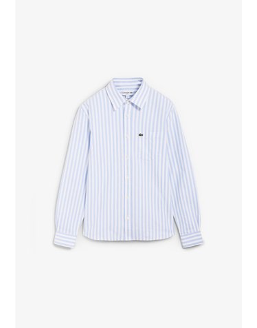 라코스테 스트라이프 로고 포켓 긴팔 셔츠 70646-camisa-logo-manga-larga-ss26-ib-bluestripes BLUE STRIPES