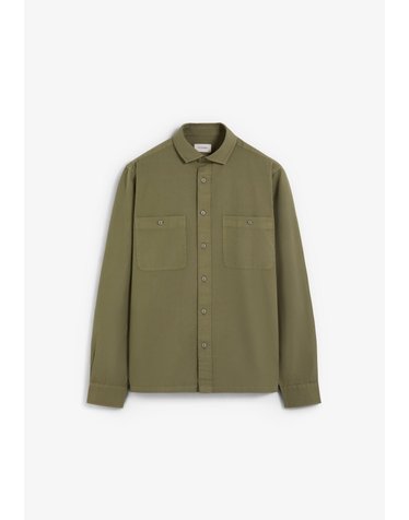 스캘퍼스 릴렉스핏 더블 포켓 긴팔 셔츠 70114-scpopelin-pocket-shirt-aw2627-khaki KHAKI