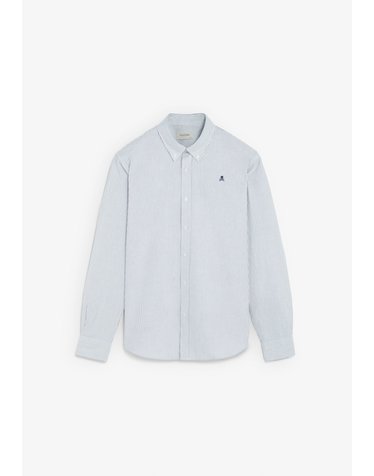 스캘퍼스 스트라이프 옥스포드 긴팔 셔츠 68913-scnew-oxford-bd-shirt-aw2627-greystripes GREY STRIPES