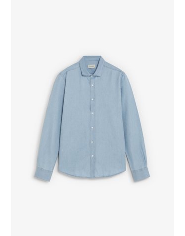 스캘퍼스 베이직 긴팔 데님 셔츠 68929 DENIM